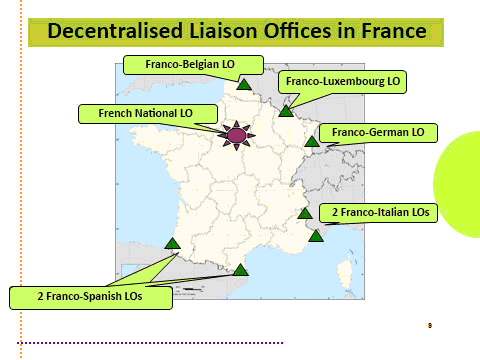 Les bureaux de liaison déconcentrés en France